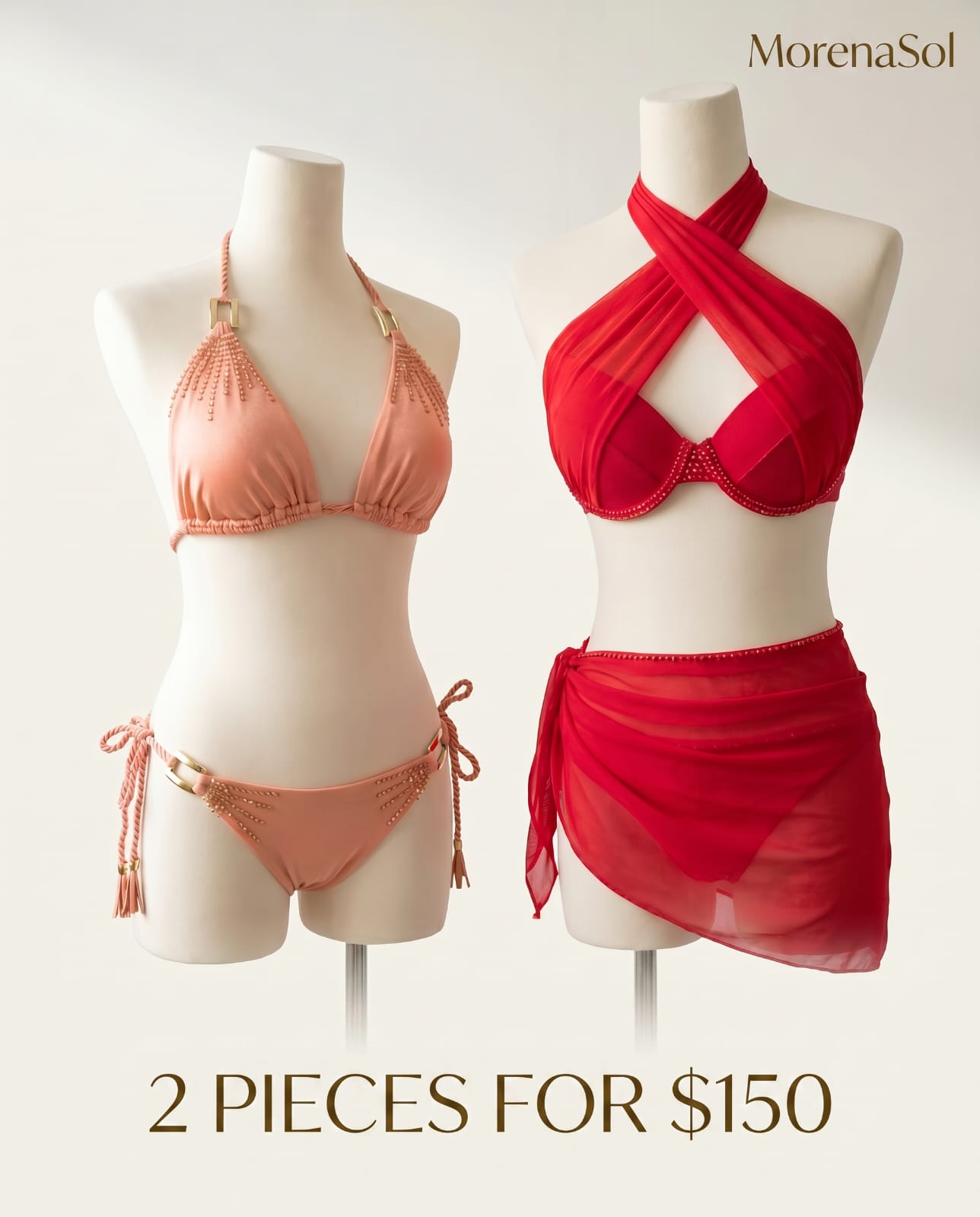 Dúo Rosa & Rojo Pasión de MorenaSol